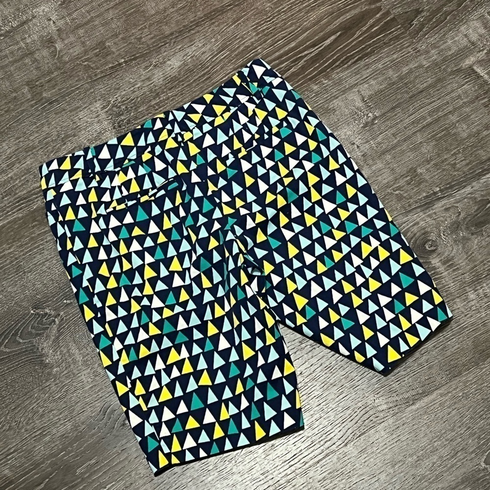 Talbots Perfect Short Geometric Pattern Size 2 - image 3